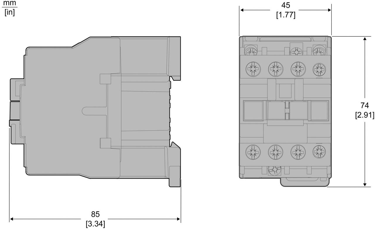 Schneider Electric LC1E2501B5 zaščita moči 3 zapiralo 11 kW s pomožnim kontaktom Piece 1 kos-1