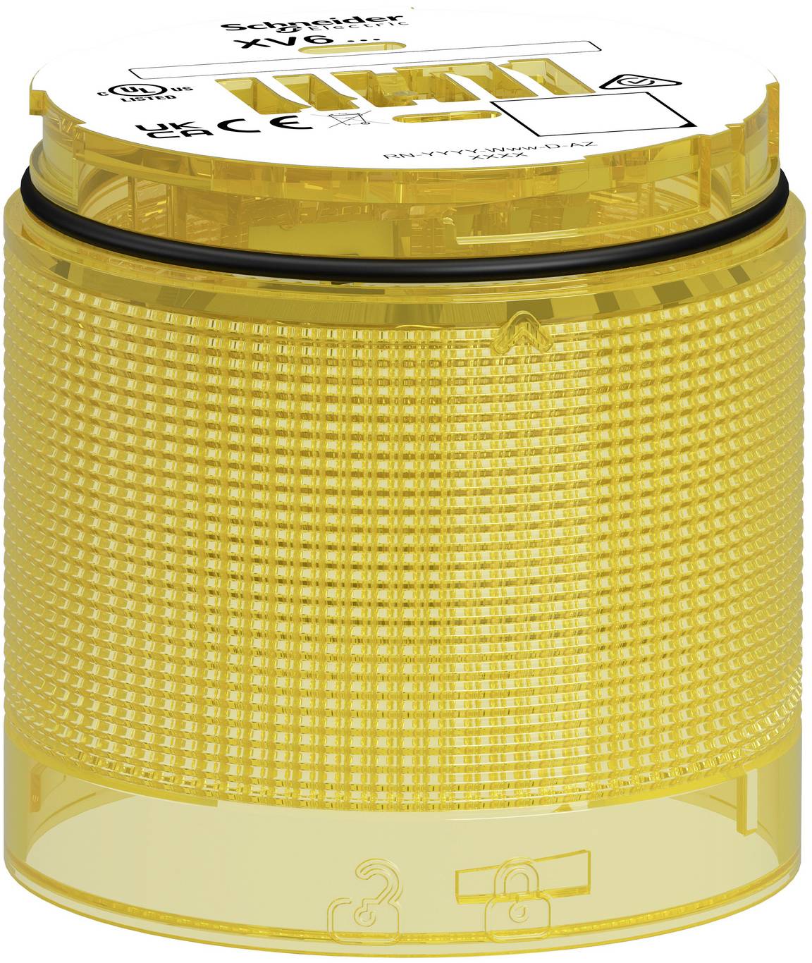 Schneider Electric element za opozorilni svetlobni stolp XV6C58 XV6C58 LED rumena 1 kos