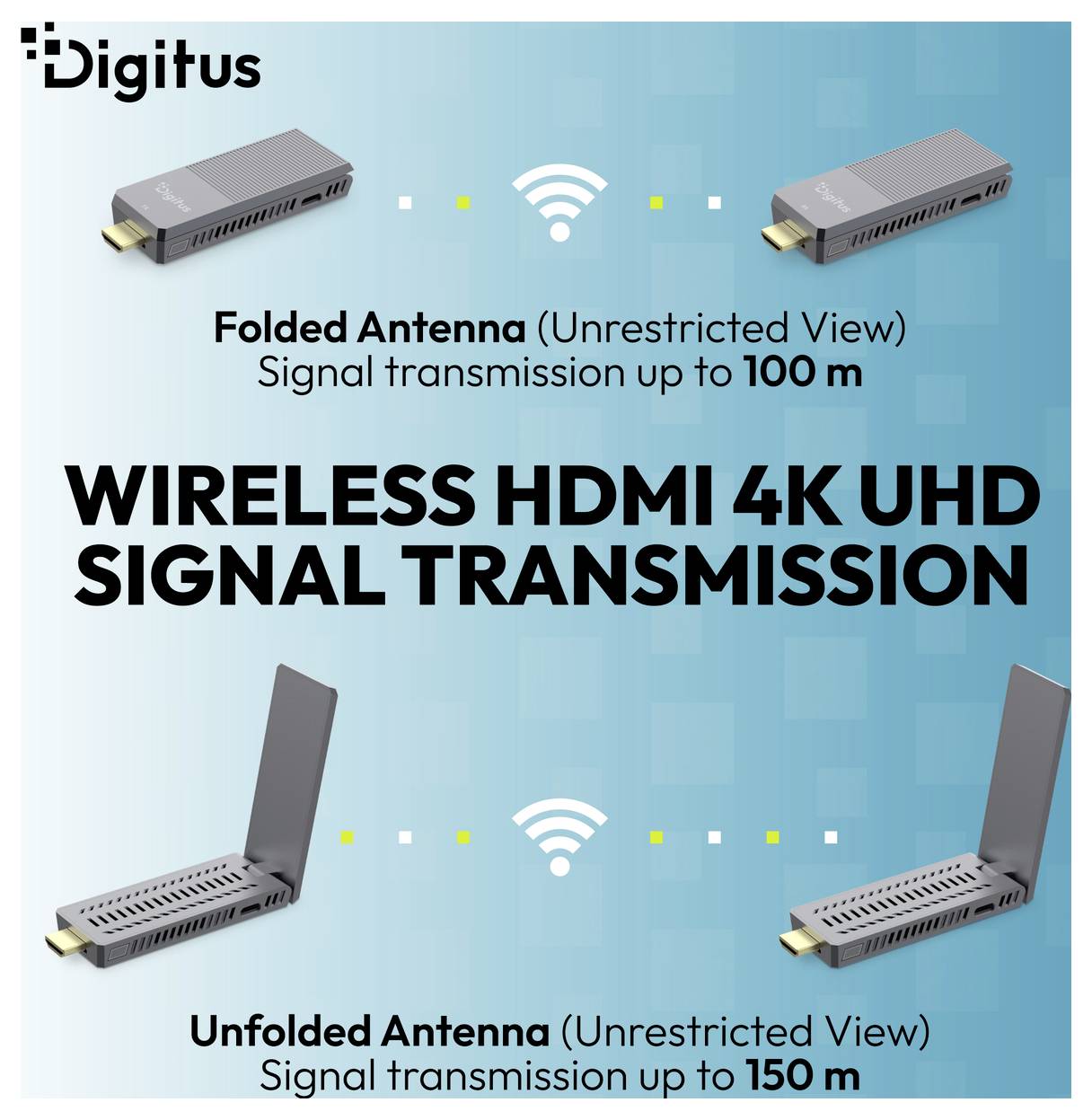 Digitus HDMI®, HDMI® vhod 150 m-3