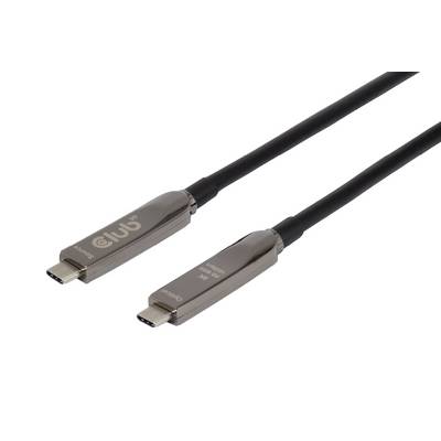 club3D USB-C kabel USB-C® vtič 15 m črna CAC-2580-0
