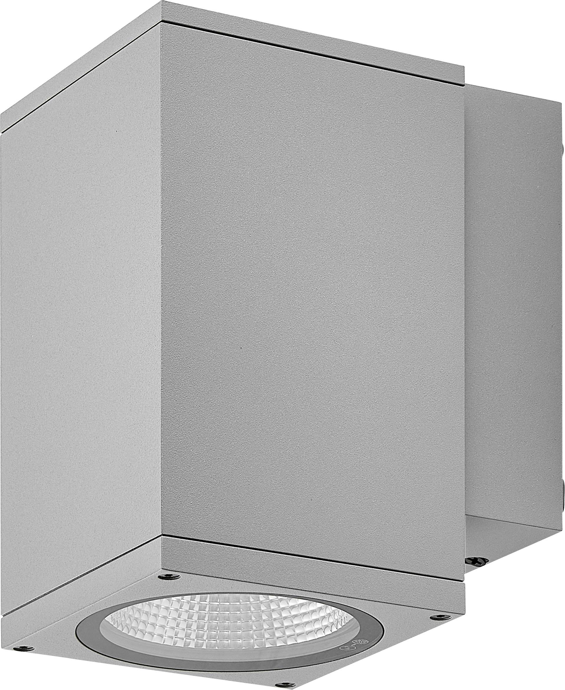 Deko Light ShoreLine Pro Square 731202 nadometna stenska svetilka 12 W LED prometno siva (RAL 7042)
