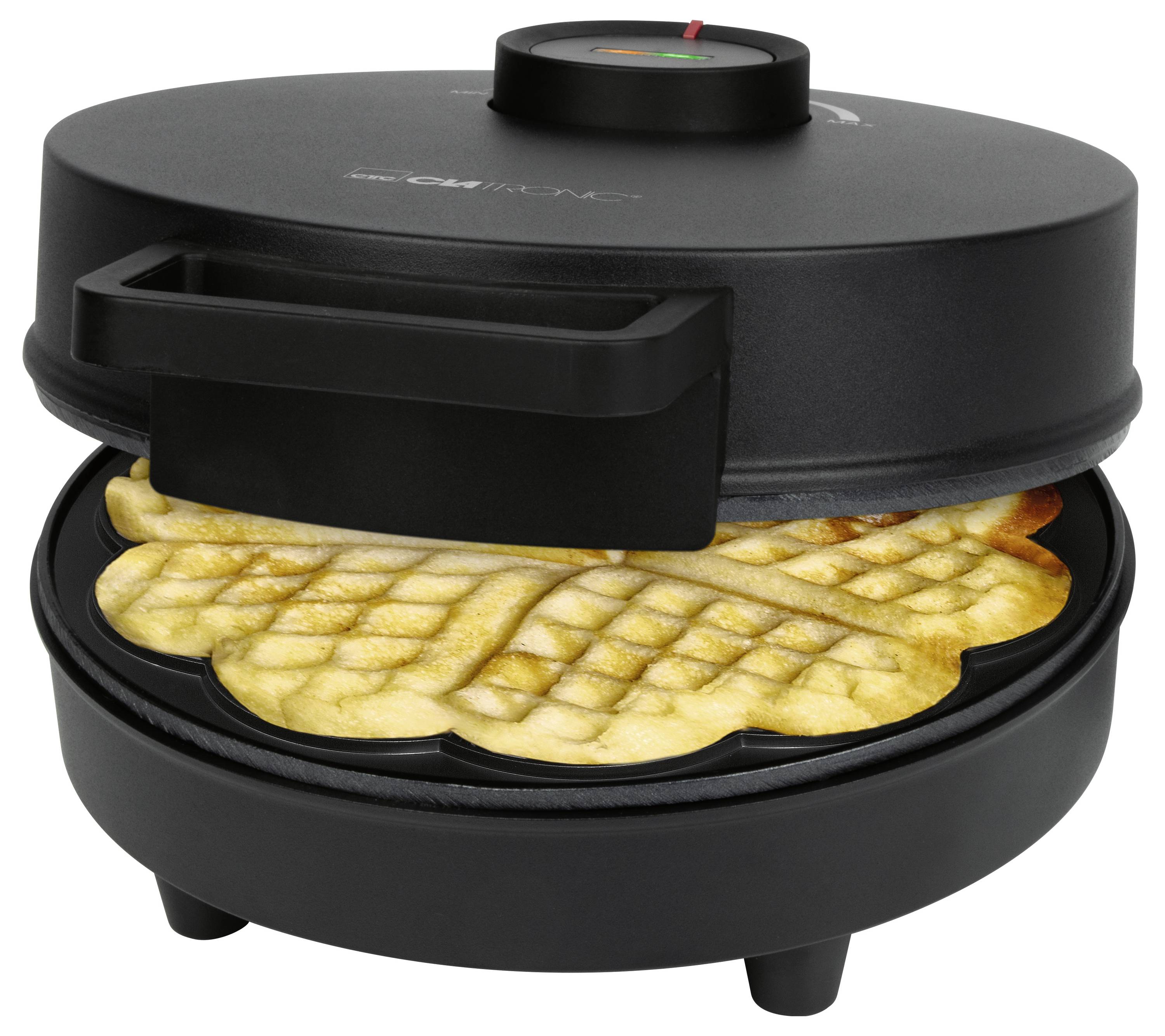 Clatronic WA 3832 schwarz-matt pekač za vaflje črna-2