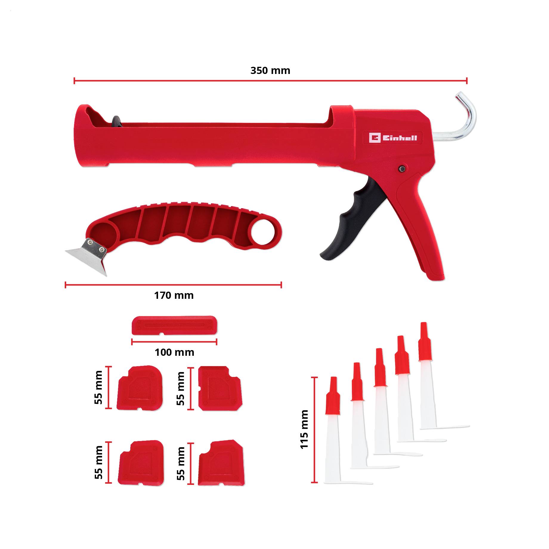 Einhell Basic 461010 pištola na kartuše mehanično-1