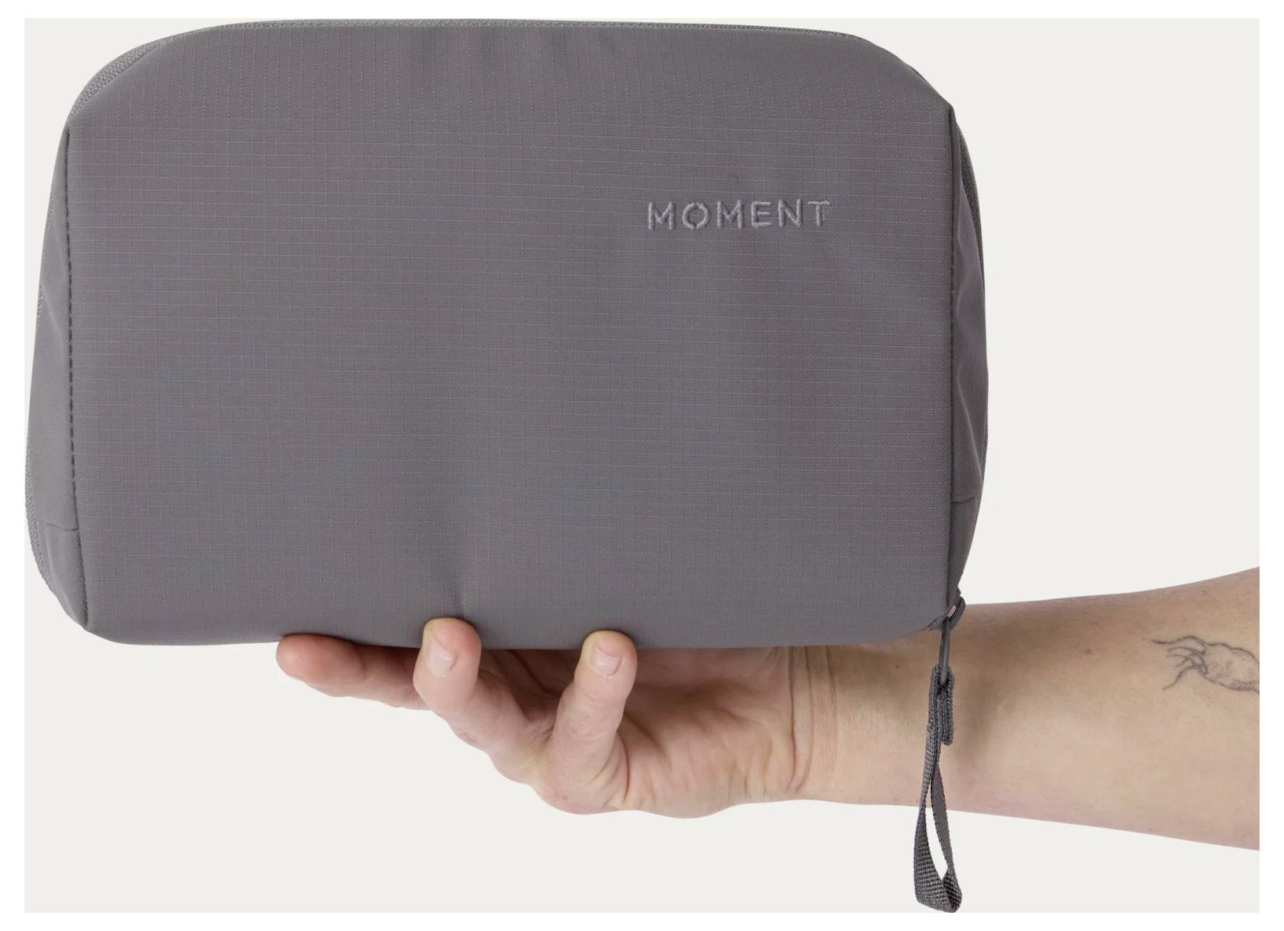 Moment Moment Everything Tech Organizer Grey torba z dodatki vodotesna-2