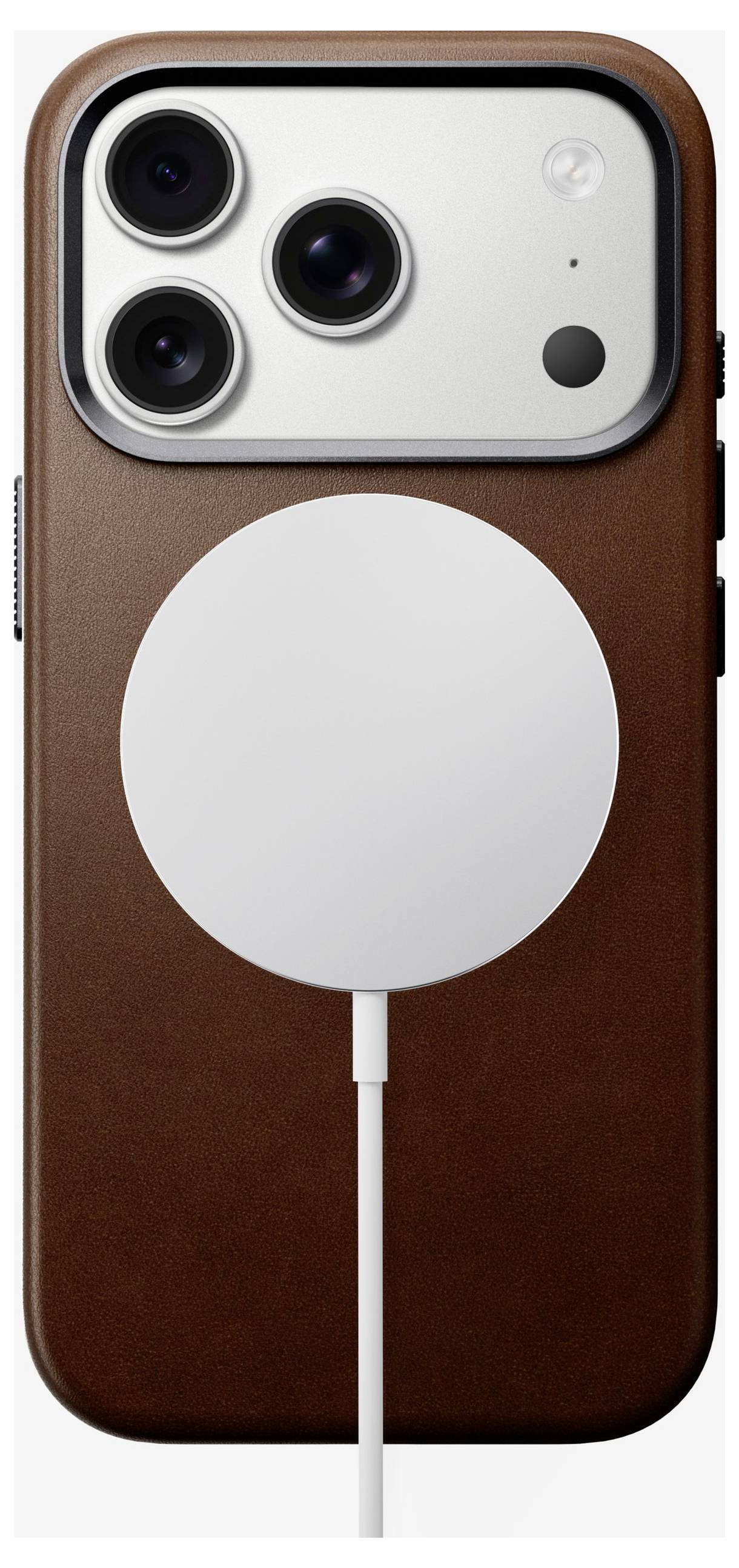 Nomad Traditional Leather Case ovitek iPhone 17 Pro rjava NM011949858-3