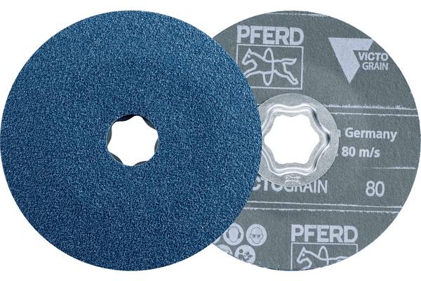 PFERD TOOLS 64111680 komplet fiber brusilnih plošč Premer 115 mm Granulacija=80 25 kos
