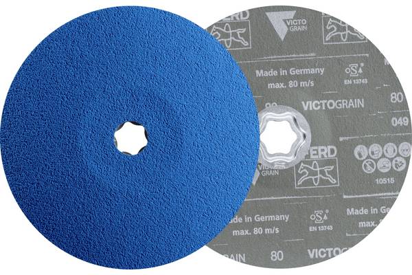 PFERD TOOLS 64118080 komplet fiber brusilnih plošč Premer 180 mm Granulacija=80 25 kos