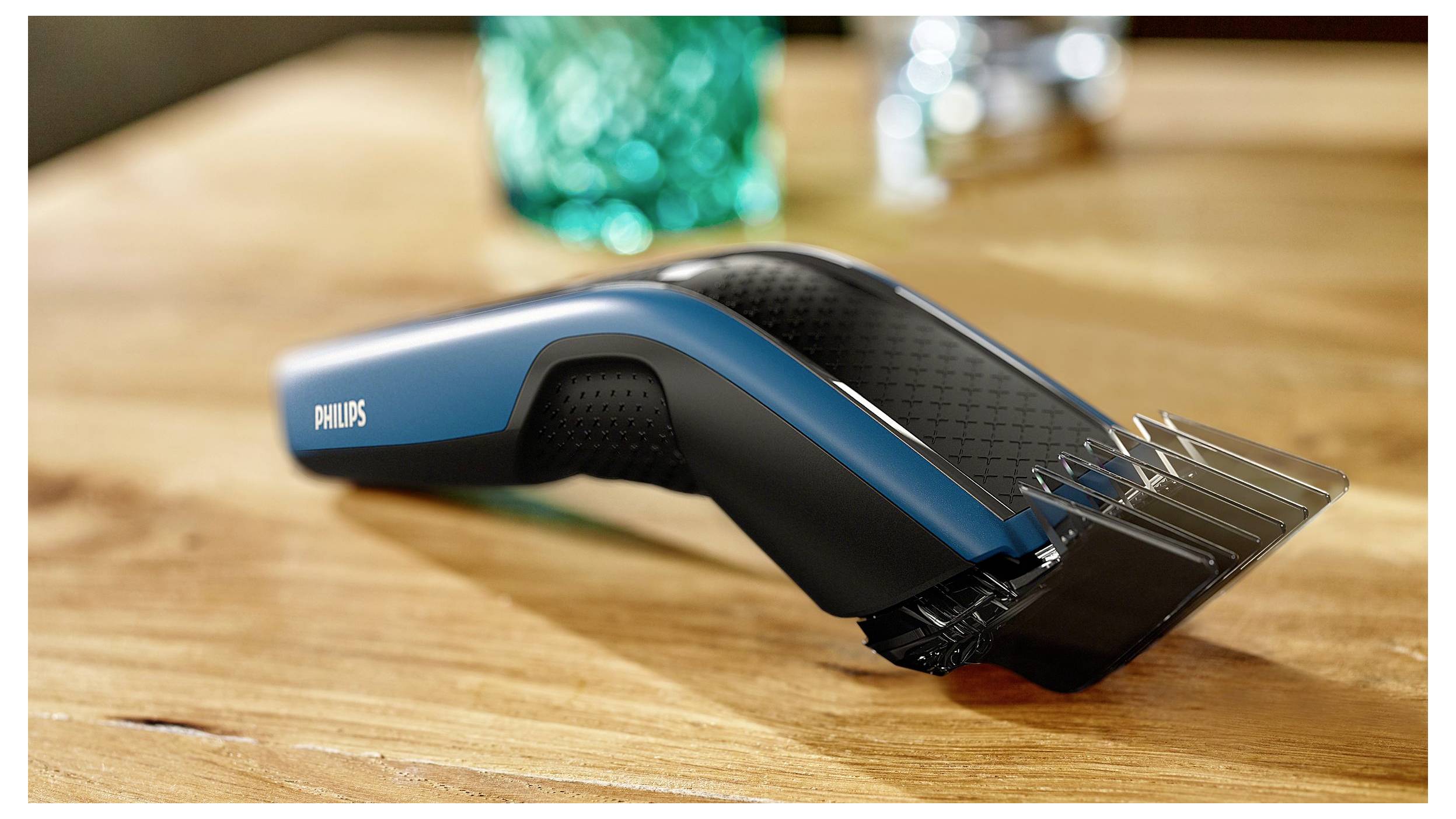 Philips Hairclipper series 5000 strižnik za lase pralni črna, modra-16