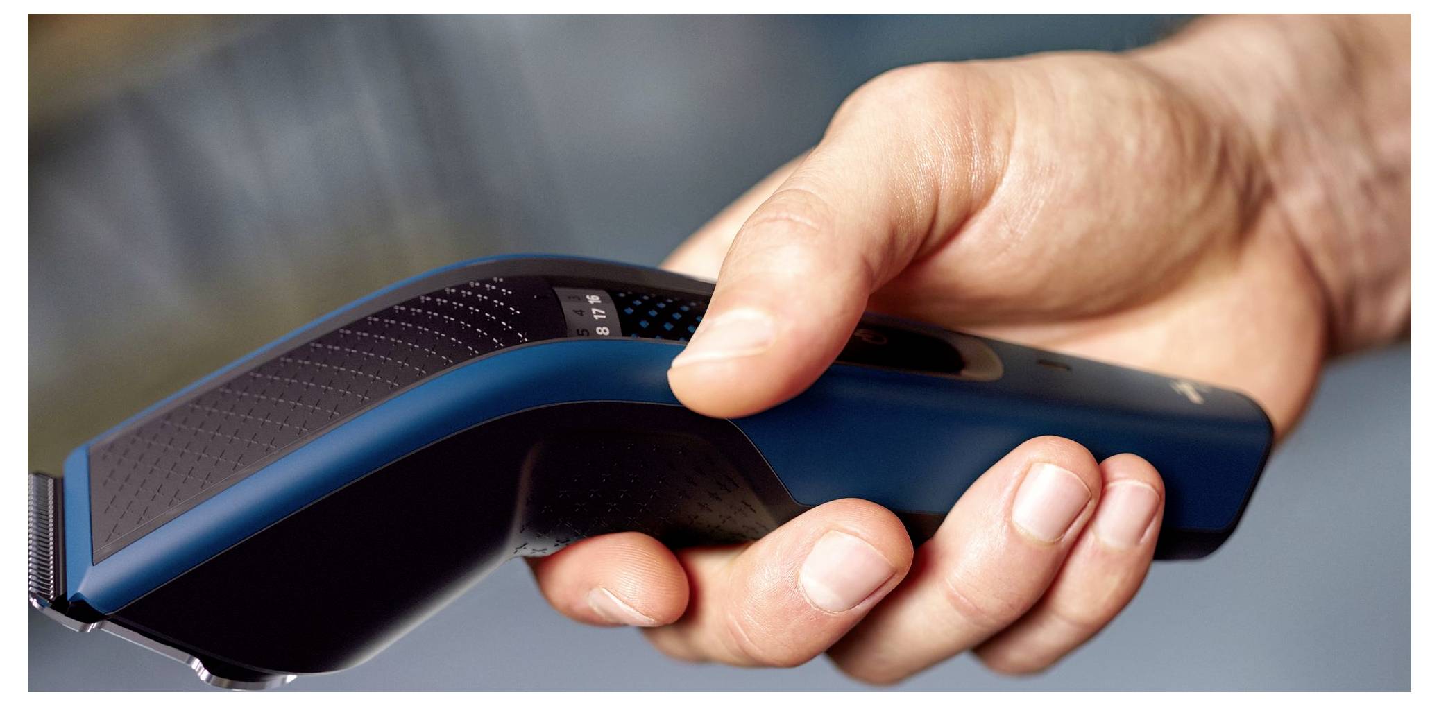 Philips Hairclipper series 5000 strižnik za lase pralni črna, modra-20