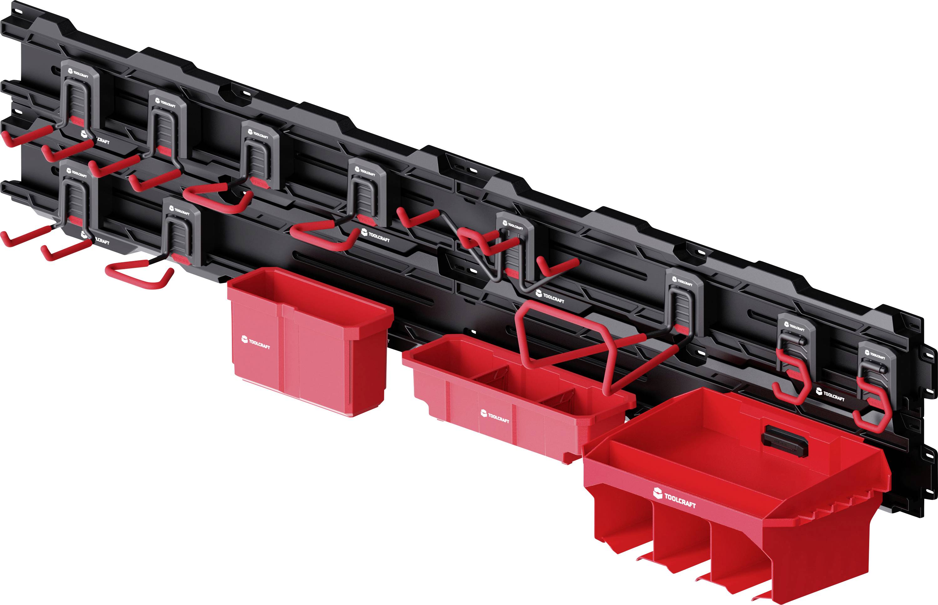 TOOLCRAFT TO-11321850 TOOLCRAFT Komplet stenskih nosilcev Essential Pro 1 kos-0
