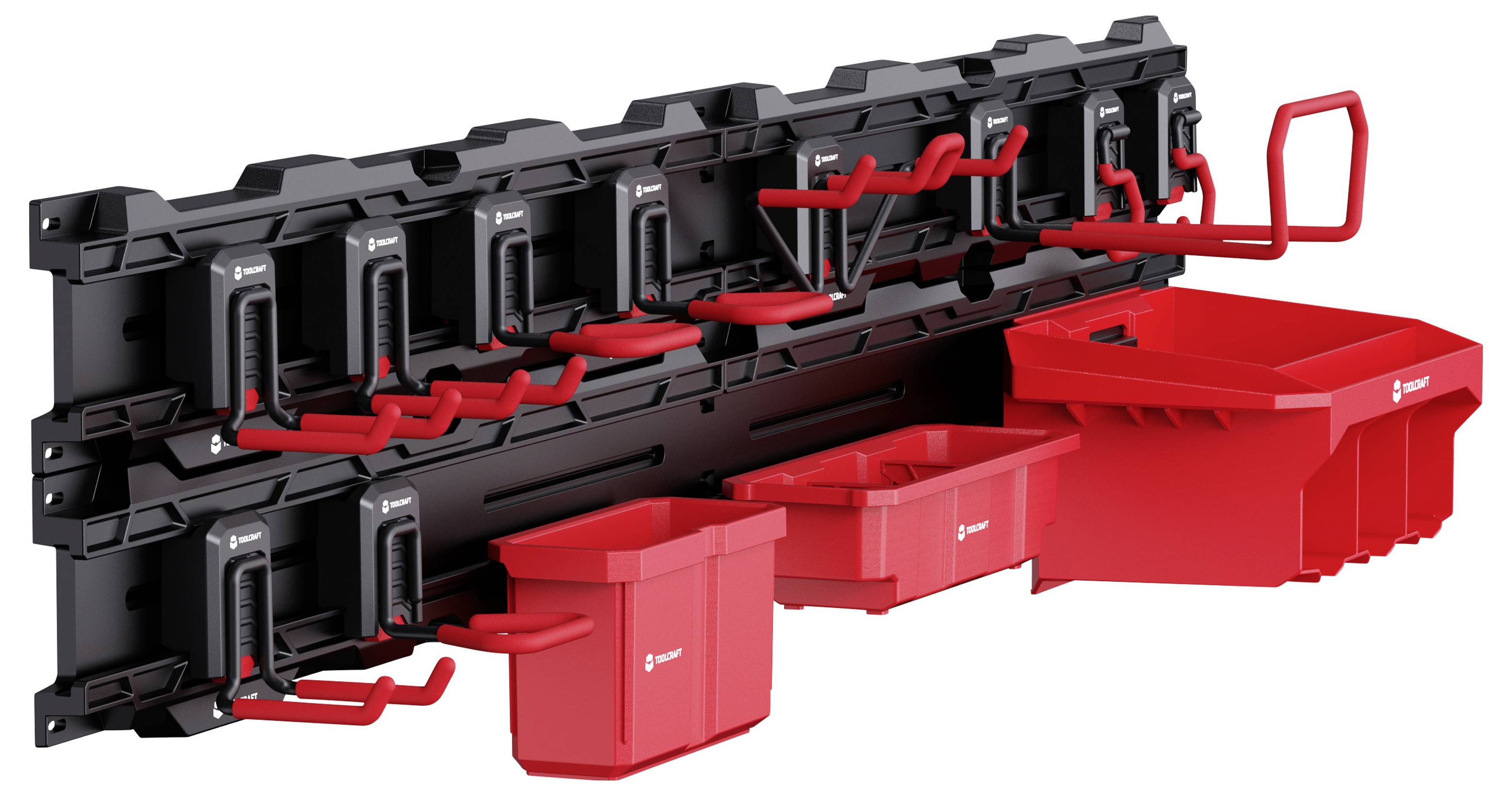 TOOLCRAFT TO-11321850 TOOLCRAFT Komplet stenskih nosilcev Essential Pro 1 kos-1