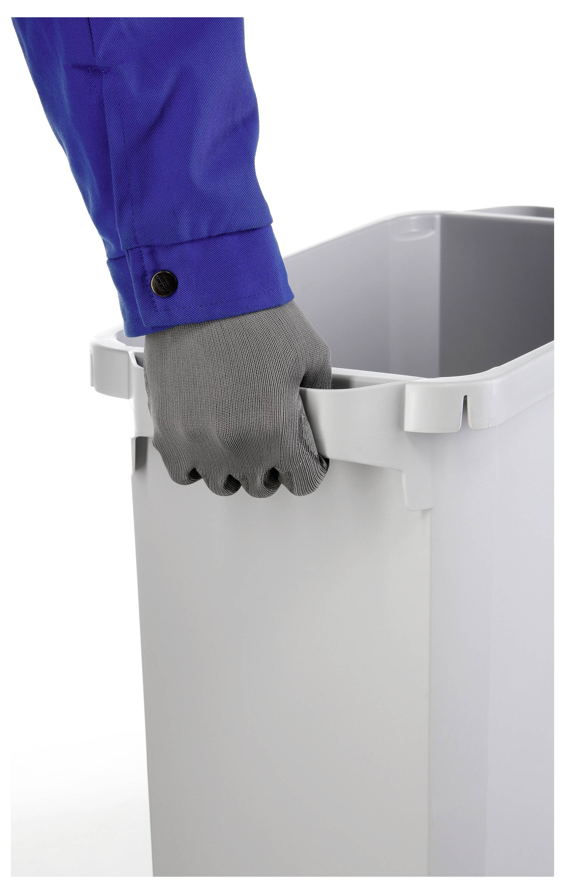 Durable DURABIN VEH2022011 zabojnik za pločevinke 60 l plastika siva, modra 1 kos-4