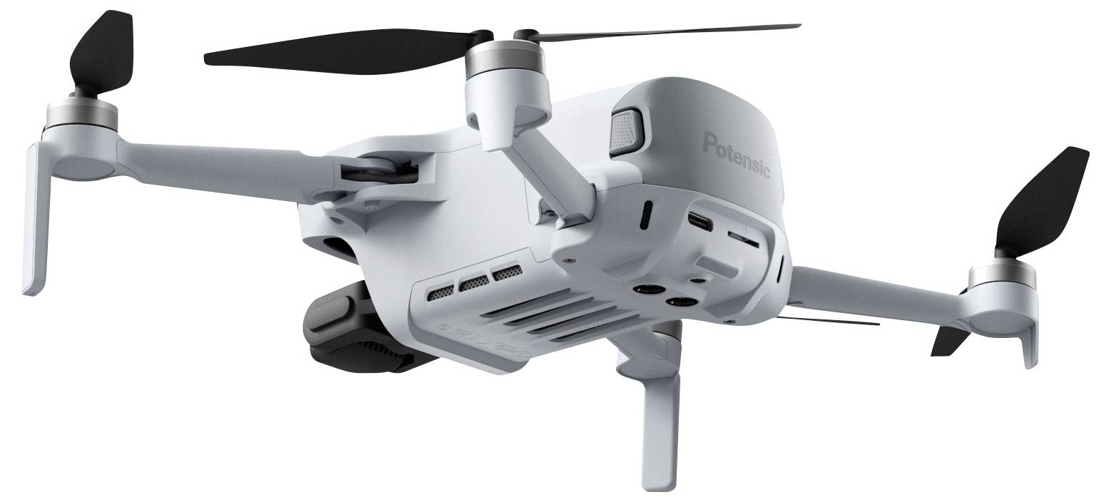Potensic ATOM 3 Standard Kit kvadrokopter RtF letalska kamera, GPS funkcija siva-4