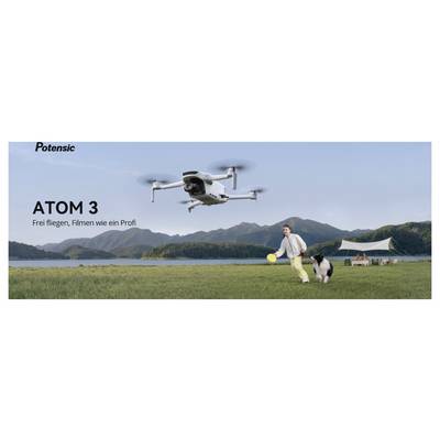 Potensic ATOM 3 Standard Kit kvadrokopter RtF letalska kamera, GPS funkcija siva-10