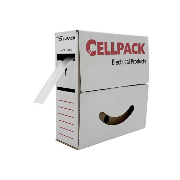CellPack 127028 skrčljiva cev brez lepila brezbarvna, transparentna 1.6 mm 0.8 mm Razmerje krčenja:2:1 1 kos