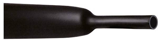 CellPack 240168 toplotno skrčljiva cev črna 24 mm 6 mm Razmerje krčenja:4:1 1 m