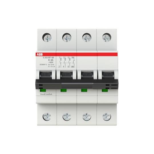 ABB 2CDS273446R0337 S203MT-K4NA avtomatska varovalka 4 A 440 V-0