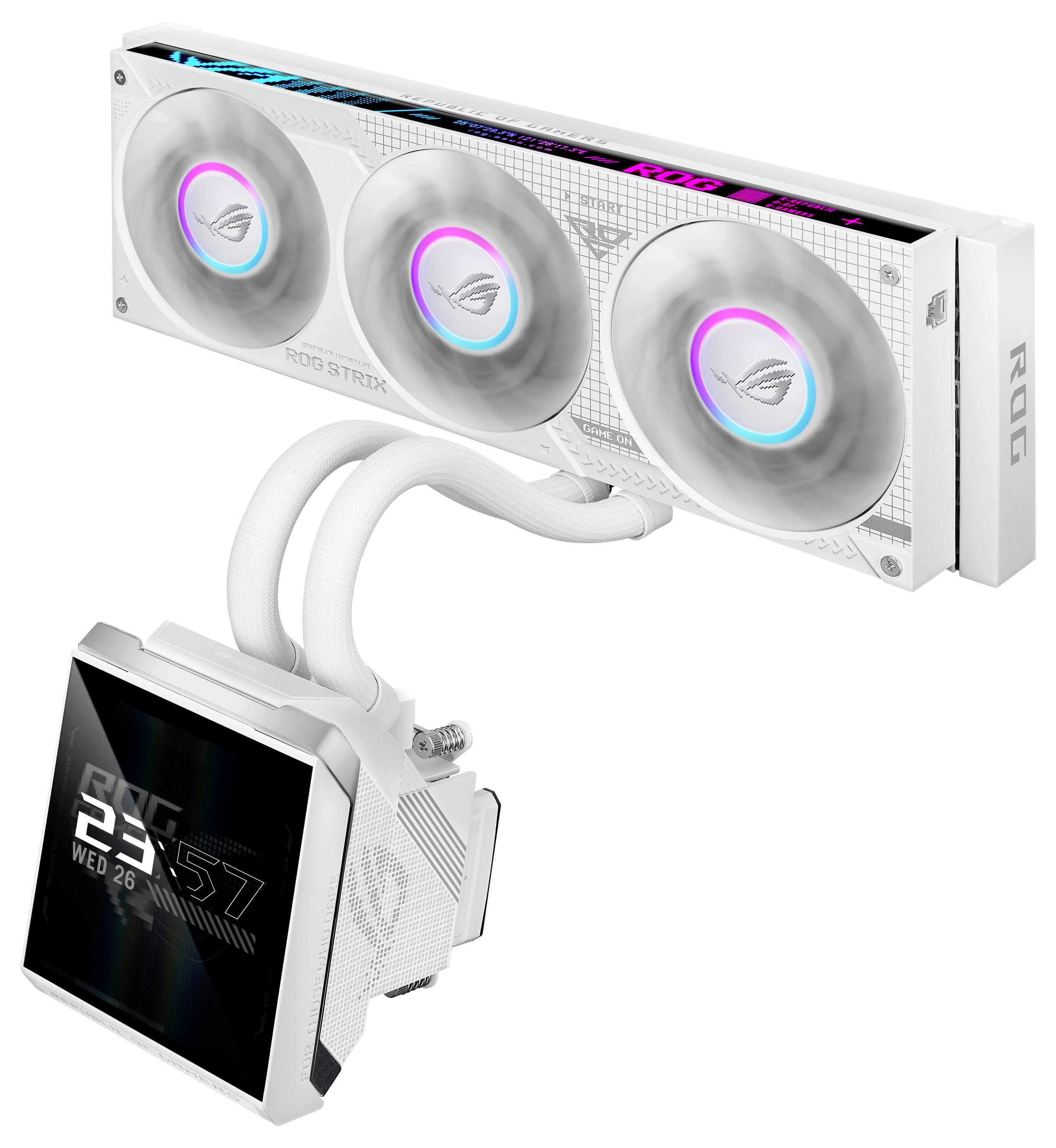 Asus ROG STRIX SLC IV 360 ARGB LCD komplet za vodno hlajenje-3