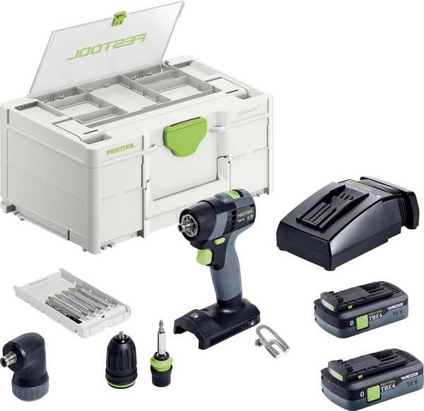 Festool TXS 18 TBX4,0 I-Set 579350 akumulatorski vrtalni vijačnik  18 V 4 Ah