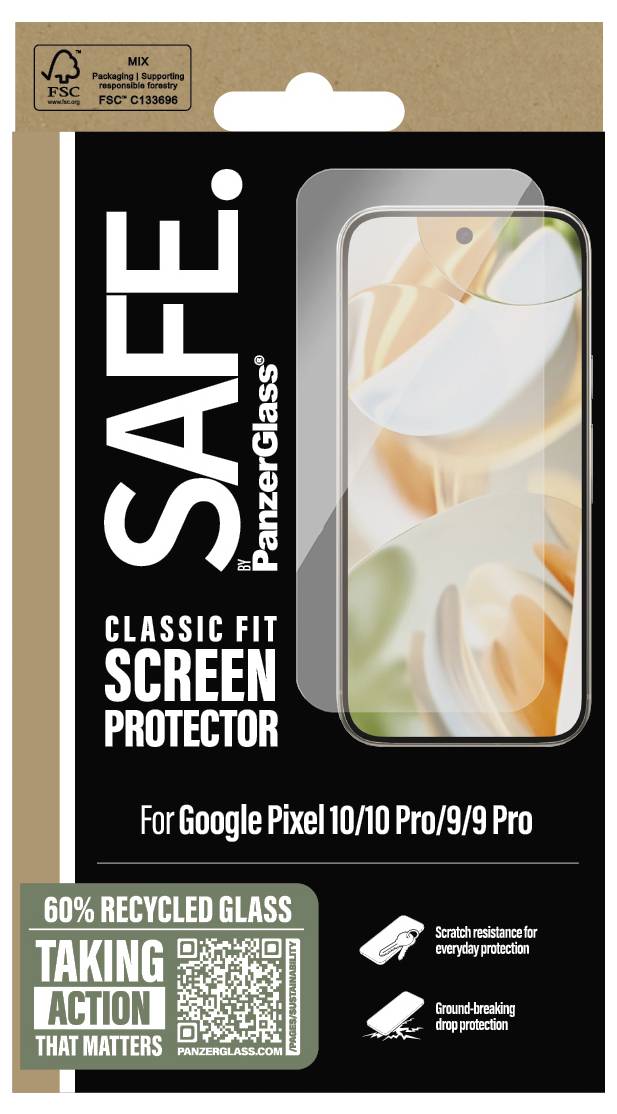 PanzerGlass zaščitno steklo za zaslon Google 1 kos SA69384-3