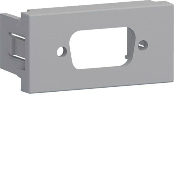 Hager okvir aluminij G45MM301LAN 1 kos