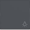 Hager preklop antracitna (matirana) WAW1012AT 1 kos