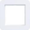 Hager okvir #####Lichtweiß (glänzend) WAD7120WG 1 kos