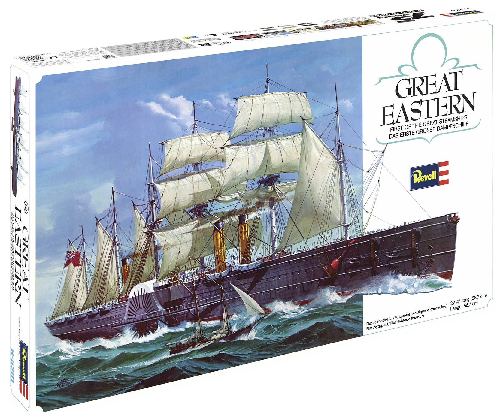 Revell 05608 "Great Eastern" model plovila, komplet za sestavljanje-1