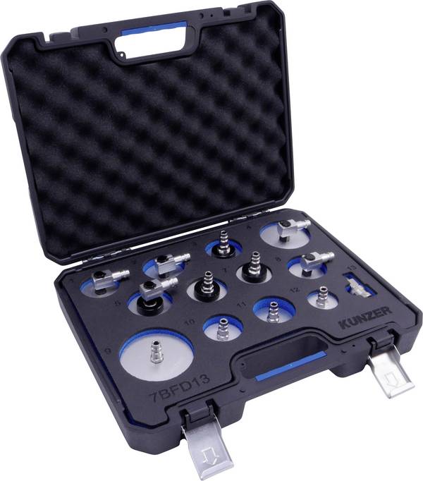 Kunzer 7BFD13 Komplet adapterjev za odzračevanje zavorne tekočine