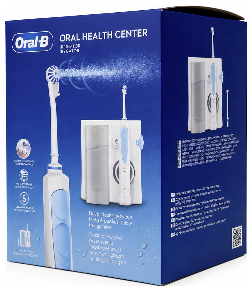 Oral-B Oral-B OxyJet MD20 4210201164272 ustna prha modra, bela-4