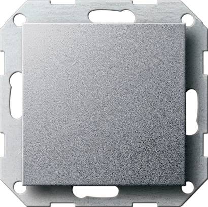GIRA slepi pokrov aluminij 026826 1 kos