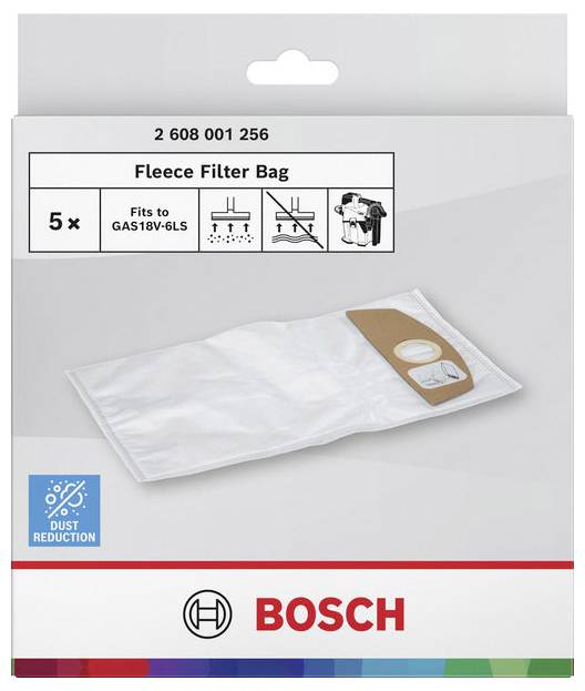Bosch Accessories 2608001256 2608001256 vrečka za prah 5 kos-0
