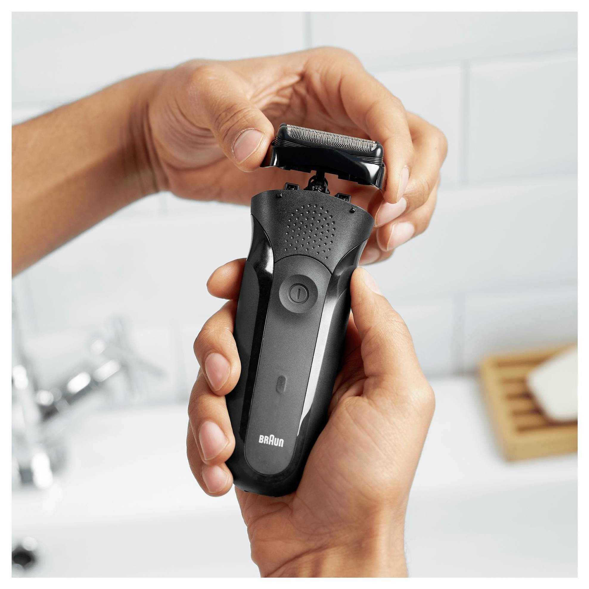 Braun 21B Razor head srebrna 1 kos-1