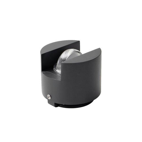 Brumberg 60122103 LED nadgradna talna svetilka LED brez 3 W siva-0