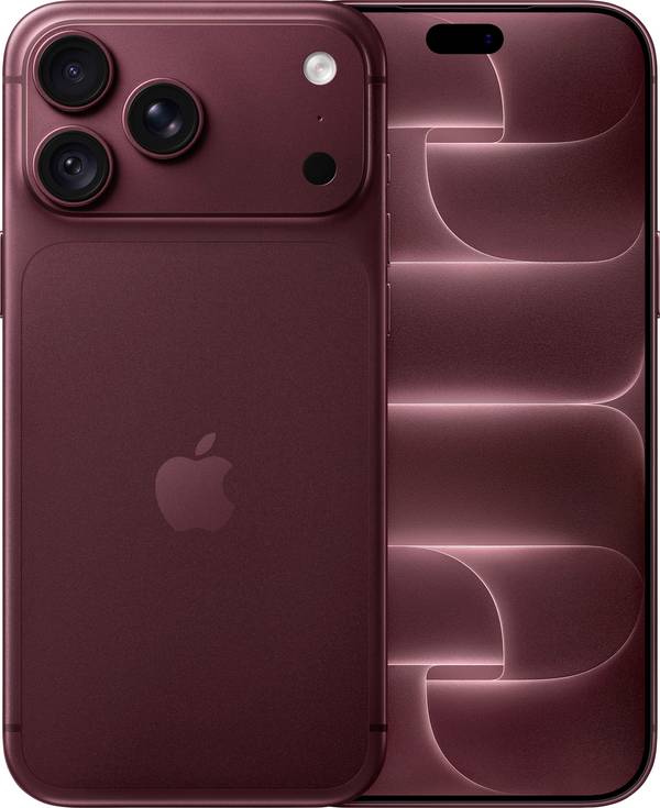 <br>  Apple<br>  iPhone 18 Pro Max<br>  #####Burgunder<br>  256 GB<br>  EEK A (A - G)<br>  17.5 cm (6.9 palec)<br>