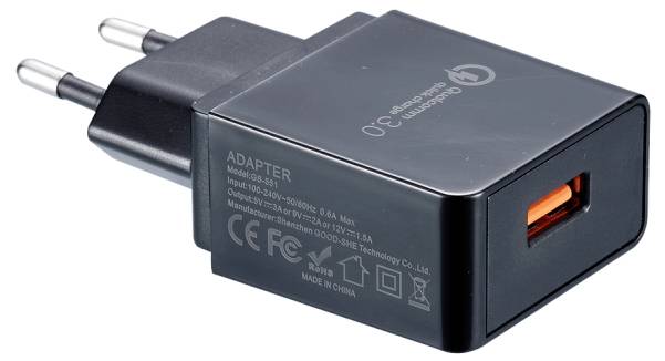 NiteCore USB napajalnik 15 W, 18 W USB črna-0