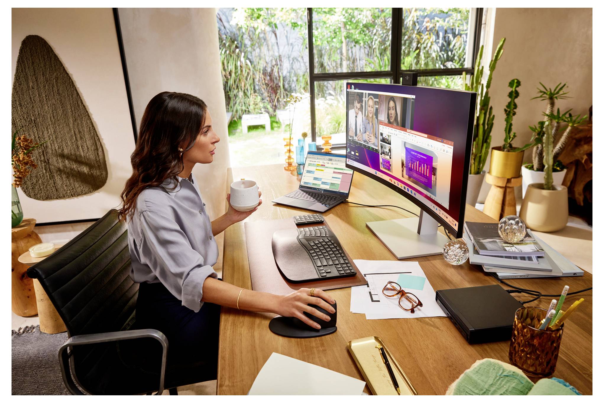 HP S7 Pro 734pm monitor EEK G (A - G) 86.4 cm (34 palec) 3440 x 1440 piksel 21:9 5 ms IPS LCD-7
