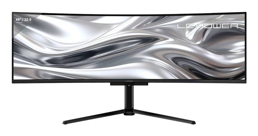 LC Power igričarski monitor EEK F (A - G) 124.5 cm (49 palec) 5120 x 1440 piksel 32:9 0.03 ms-0