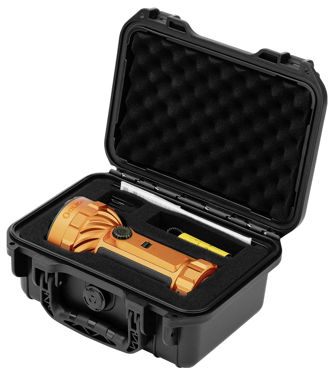 OLight Marauder 3 13638 žepna svetilka IPX8 (vodoodporna), s tokom, z USB vmesnikom 840 g-12