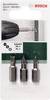 Bosch Accessories 2609255973 komplet Bit-nastavkov 3-delni ploščati, križni phillips, križni pozidriv