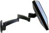 Ergotron Wall Mount Arm 200 Series stenski nosilec za monitor 25,4 cm (10") - 68,6 cm (27") možnost nagiba, možnost obračanja, vrtljivi, razširljiv