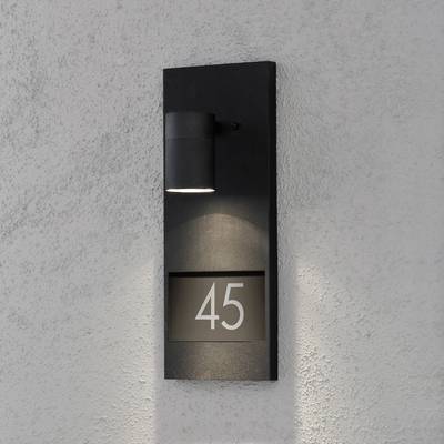 Konstsmide LED osvetljena hišna številka Modena 7655-750 GU10 črna-0