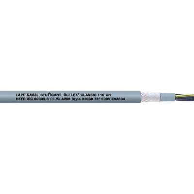 Krmilni kabel ÖLFLEX® CLASSIC 110 CH 4 x 0.75 mm sive barve LappKabel 10035044 100 m-0