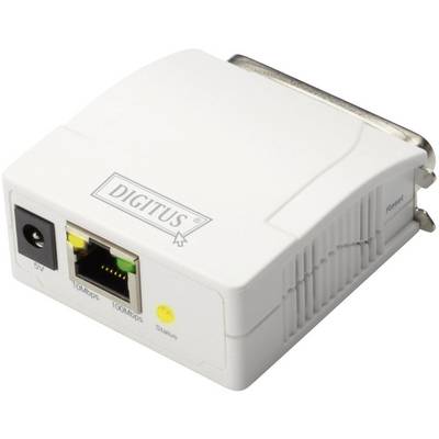 omrežni tiskalniški strežnik LAN (10/100 Mbit / s), paralelni (IEEE 1284) Digitus DN-13001-1-0