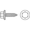 TOOLCRAFT 1070002 fasadni vijak 6.5 mm 200 mm šestrobi 88176 nerjaveče jeklo A2 100 kos-0