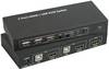 SpeaKa Professional 2 vrat KVM preklopnik HDMI USB 1920 x 1080 Pixel, 3840 x 2160 Pixel