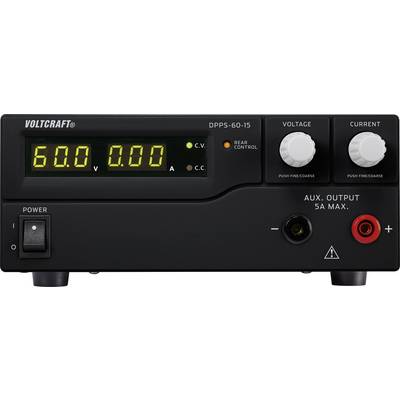 VOLTCRAFT DPPS-60-15 laboratorijski napajalniki, nastavljivi Kalibrirano (ISO) 1 - 60 V/DC 0 - 15 A 900 W USB programabi-0