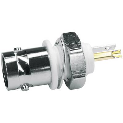 Telegärtner 100023370 100023370 BNC-priključek vgradni ženski konektor, navpičen 50 Ω 1 kos-0