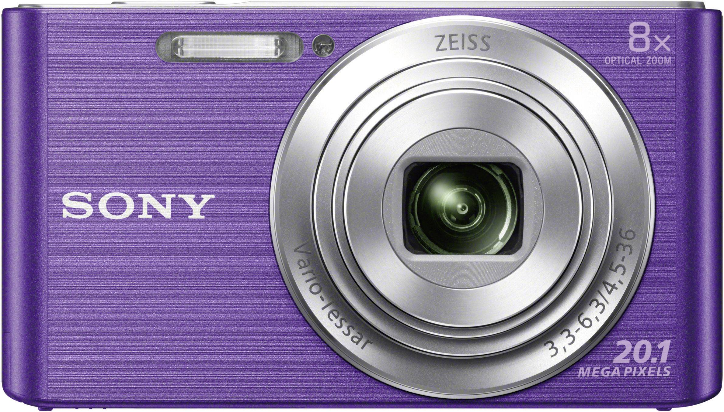 Sony Cyber-Shot DSC-W830V digitalna kamera 20.1 Milijon slikovnih pik Zoom (optični): 8 x vijolična