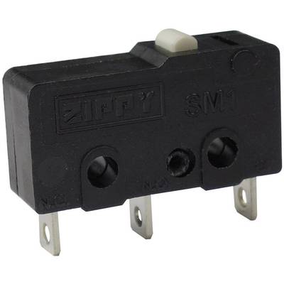 Mikro stikalo, 250 V/AC 6 A 1 x vklop/(vklop) Zippy SM1-N6S-00A0-Z tipkalno 1 kos-0